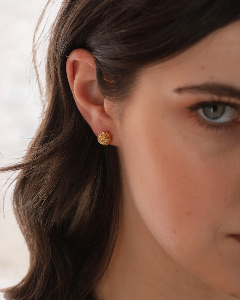 Modern Ball Earring