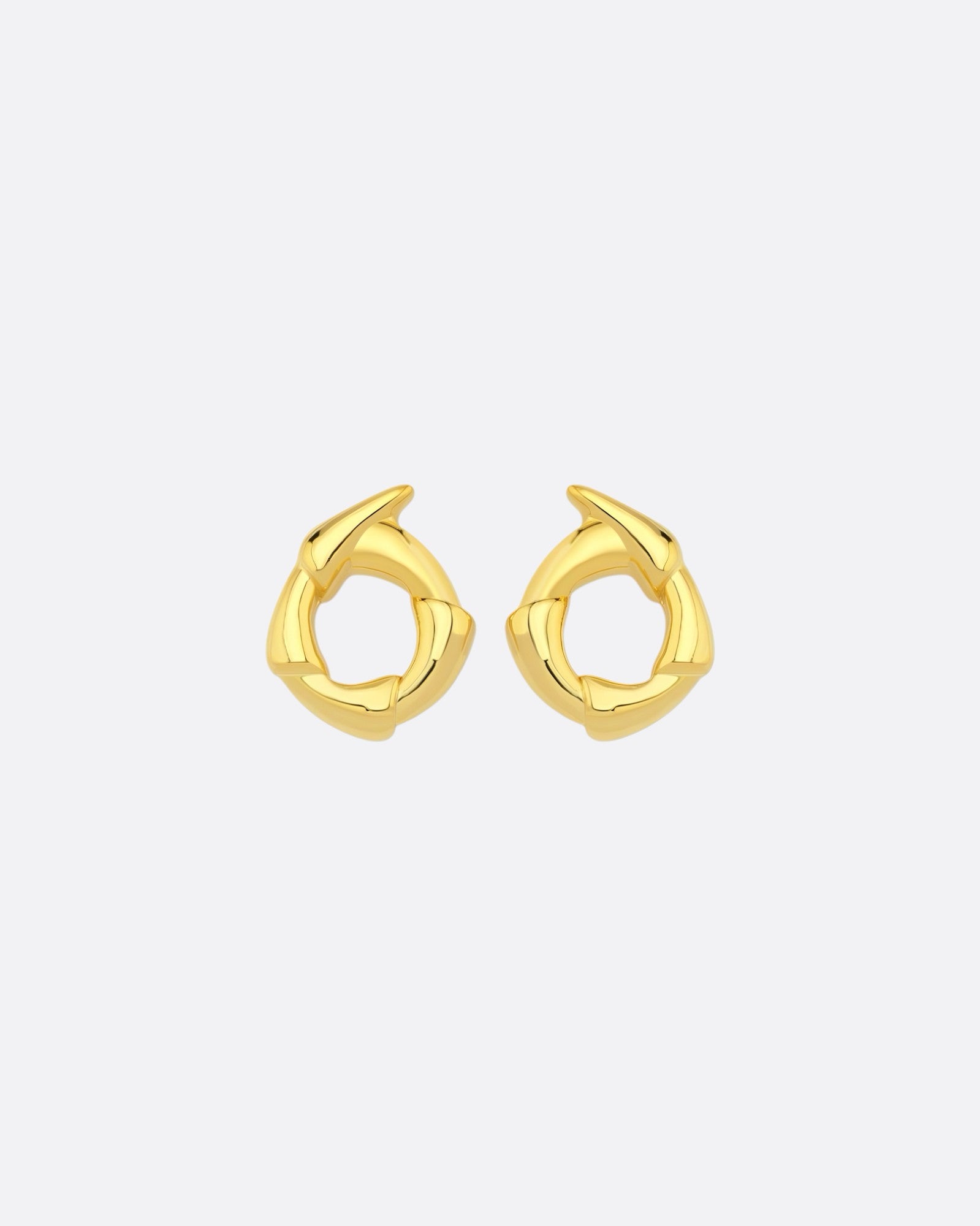 Radiant Spiral Earring