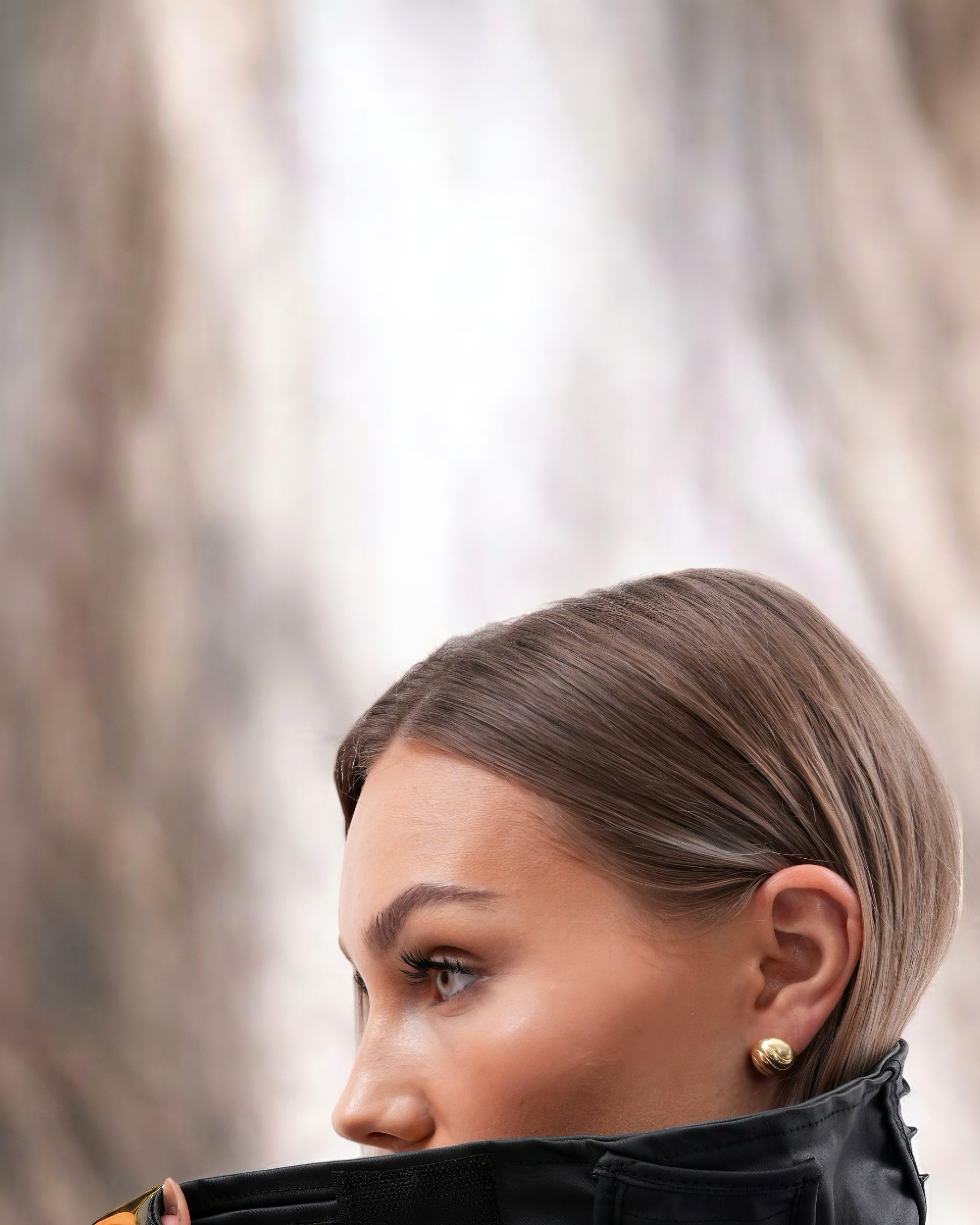 Sphere Swirl Earring